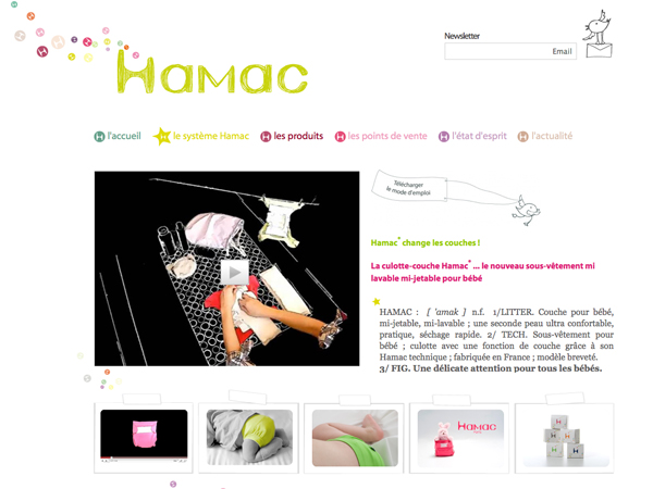 Hamac Paris : communication online - Studio EMF