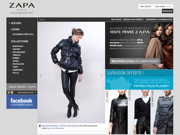ZAPA e-commerce - Studio EMF